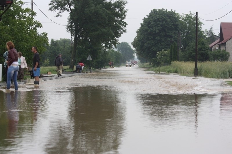 Powódź w Żarnowcu