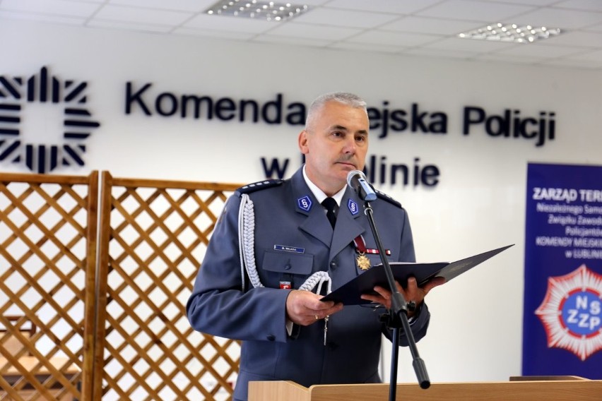 Obchody Święta Policji w Lublinie. Awansowano 284 funkcjonariuszy. Zobacz na zdjęciach