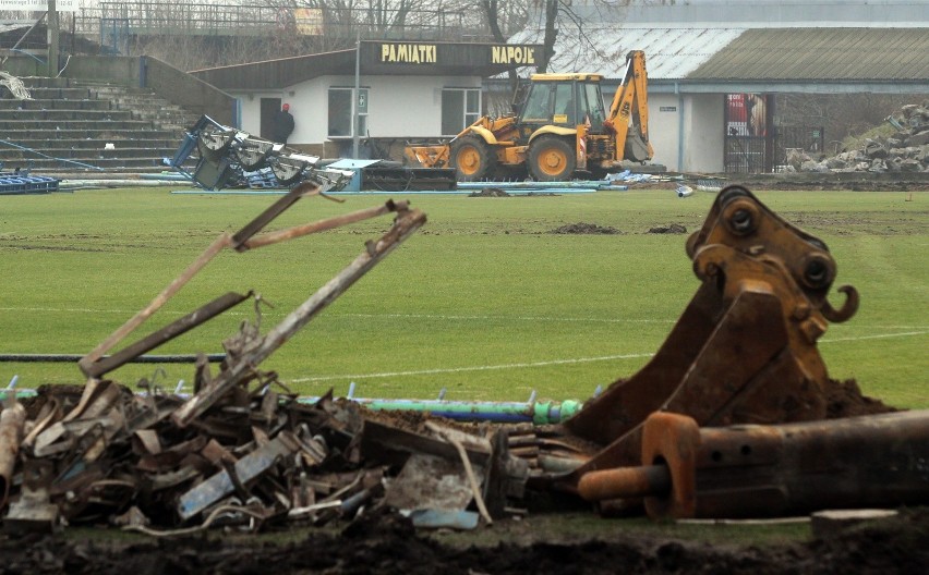 04.12.2009 Gdynia 
Budowa nowego stadionu