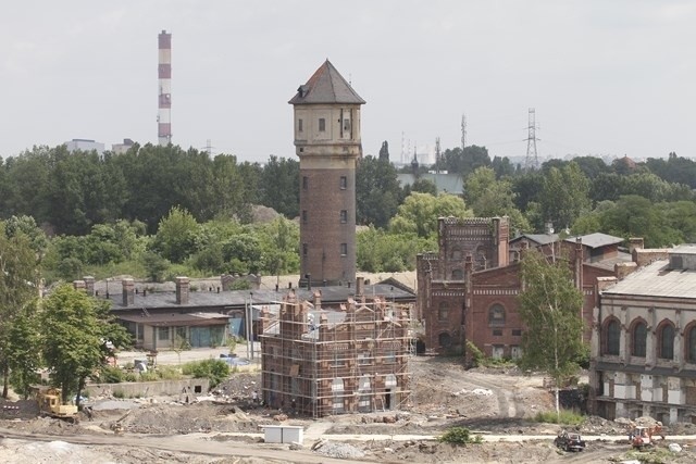 Muzeum Śląskie w Katowicach. Budowa na ukończeniu