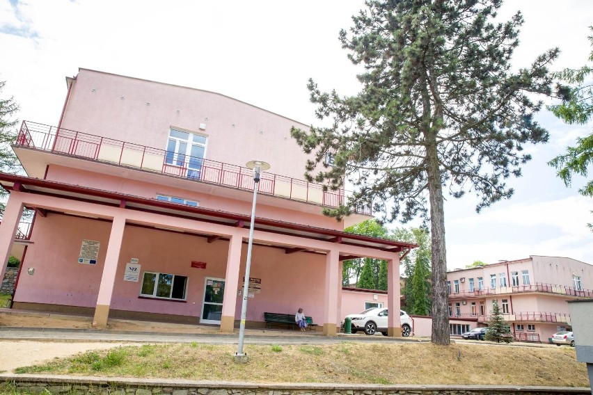 Szpital zakaźny przy ul. Żurawiej w Białymstoku.