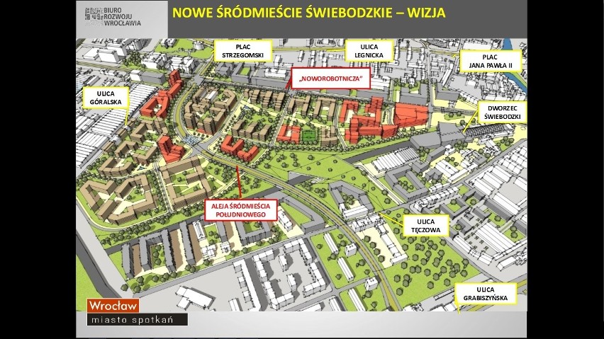 We Wrocławiu ma powstać nowe śródmieście. Przy Dworcu Świebodzkim [WIZUALIZACJE]