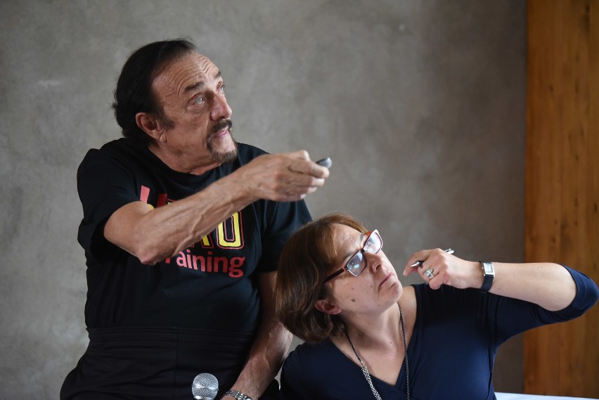 Profesor Philip Zimbardo wygłosił dziś wykład w Centrum...