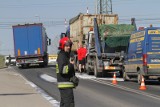 Pożar samochodu w Brzozie pod Bydgoszczą. Potrzebna była pomoc straży pożarnej