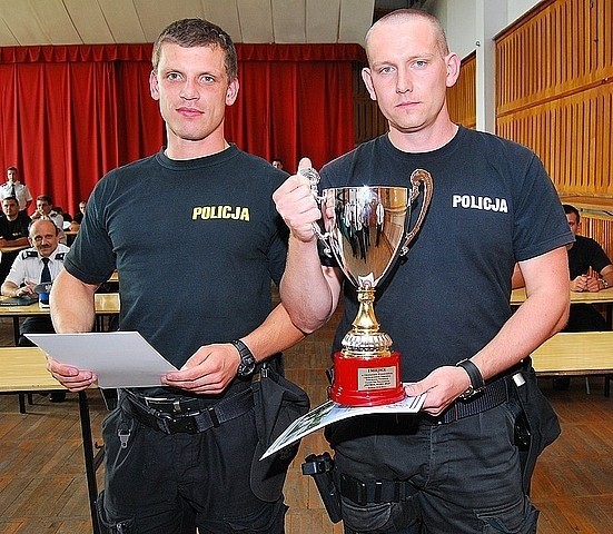 Patrol Roku 2012 - Sierż. Łukasz Bułatek i posterunkowy Maciej Bukała.