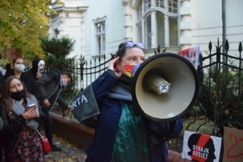 Monika Drubkowska była jedną z twarzy jesiennych protestów...