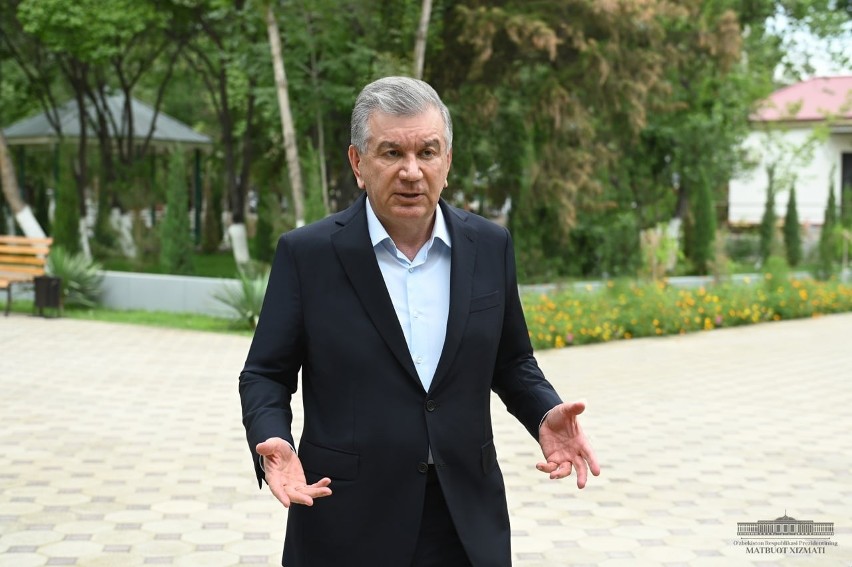 Prezydent Uzbekistanu Szawkat Mirzjojew