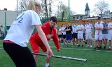 Szymon Kołecki poprowadził lekcje wf w Strzelcach Opolskich i Dobrzeniu Wielkim