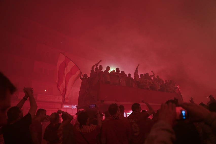 Jagiellonia Białystok wicemistrzem Polski. Wielka feta na...