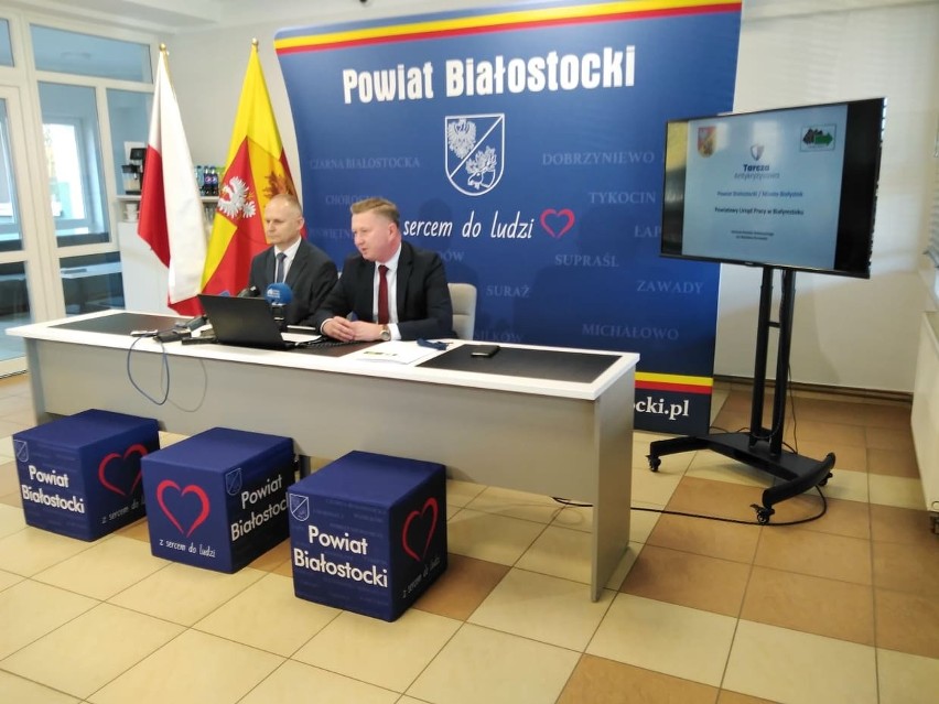 Białystok. W ramach tarczy antykryzysowej przedsiębiorcy z powiatu białostockiego otrzymali ponad 232 mln zł 