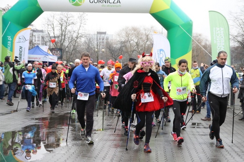 Bieg Walentynkowy 2017 w Dąbrowie Górniczej