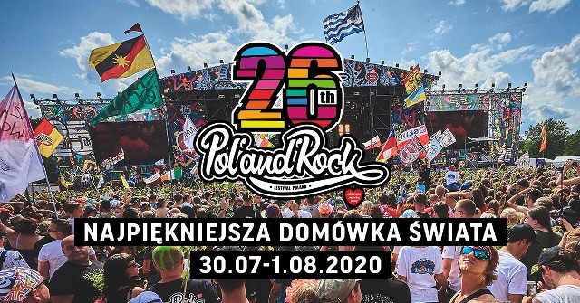 Pol'and'Rock Festival (wcześniej Przystanek Woodstock) to największy w Polsce i jeden z największych w Europie festiwali muzycznych, organizowany od 1995 roku. Od 2004 roku wydarzenie odbywa się w Kostrzynie nad Odrą. W tym roku publiczność Najpiękniejszego Festiwalu Świata nie będzie miała okazji spotkać się na kostrzyńskim polu. Zamiast tego, wszyscy festiwalowicze będą mogli wziąć udział w wyjątkowej, internetowej edycji Pol'and'Rock Festival 2020. 26. edycja wydarzenia odbędzie się w dniach 30 lipca - 1 sierpnia 2020 roku i przybierze formę Najpiękniejszej Domówki Świata - festiwalu online. Organizatorem festiwalu jest Fundacja Wielka Orkiestra Świątecznej Pomocy.Kto będzie gościem Pol'and'Rock Festival 2020? Jacy artyści zagrają w tym roku? Prezentujemy ich na kolejnych stronach. Zapraszamy też do obejrzenia galerii zdjęć z festiwalu w 20019 roku. Może znajdziecie się na nich! >>>>