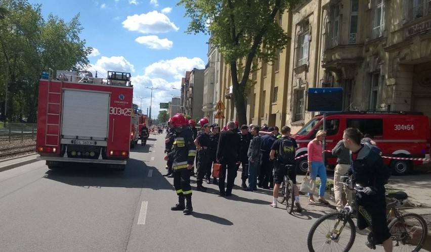 Alarm bombowy w Izbie Skarbowej i Urzędzie Wojewódzkim