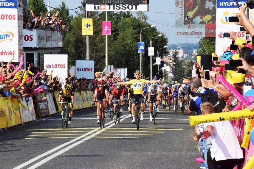 Michał Kwiatkowski wygrał etap Tour de Pologne w Bielsku-Białej. Polak umocnił się na pozycji lidera