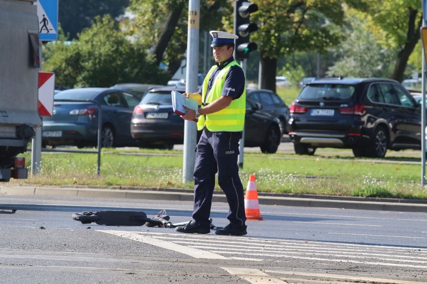 Do niecodziennego wypadku z udziałem hulajnogi elektrycznej,...