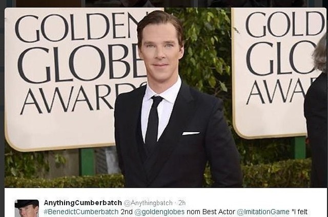 Benedict Cumberbatch (fot. screen z Twitter)