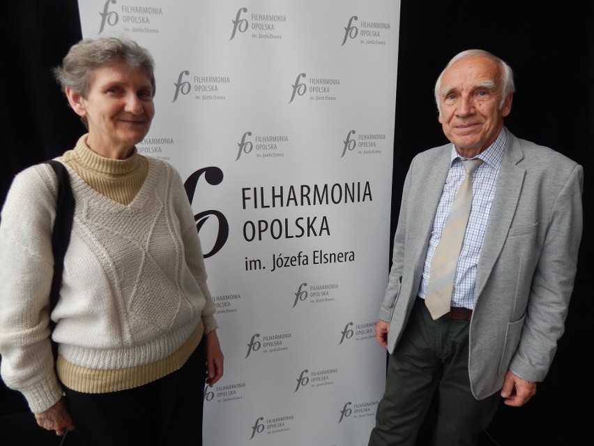 Krystyna Reiman i Eugeniusz Mirek, uczestnicy koncertów.