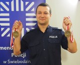 Złote medale mistrzostw Polski dla policjanta świebodzińskiej komendy [ZDJĘCIA]