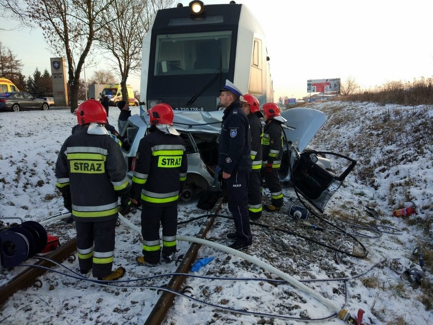 Tragiczny wypadek na torach przy ul. Warszawskiej w...