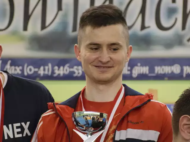 Michał Stebnicki, strażak z Kielc, został najlepszym zawodnikiem mistrzostw
