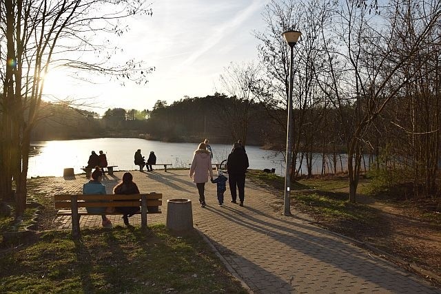 Tzw. Glinianka na osiedlu Cegielnia w Zielonej Górze