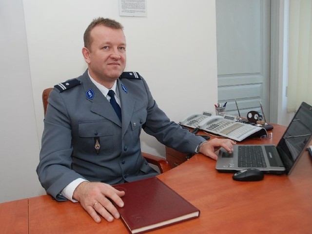 Grzegorz Januchta nie jest szefem opatowskiej policji.
