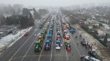 Protest rolników w Koszalinie. "Brak rolników, brak żywności, brak przyszłości" [ZDJĘCIA, WIDEO]