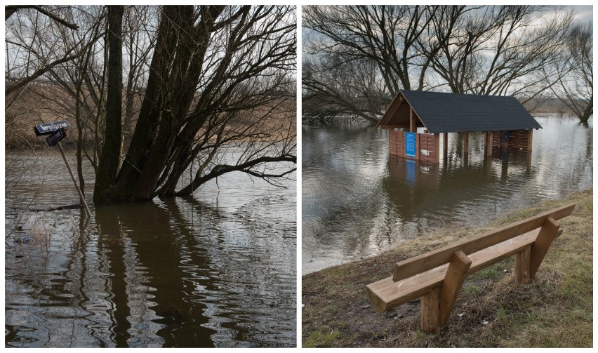 Tak wczoraj wyglądała przystań wodna dla kajakarzy nad...