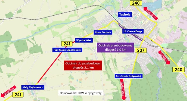 Planowany remont na drodze wojewódzkiej nr 241