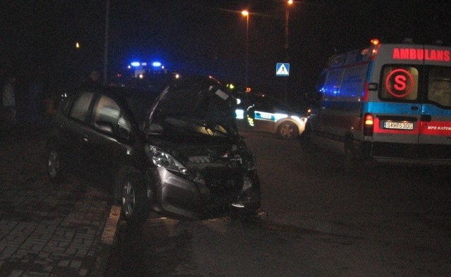 Wypadek w Tarnowskich Górach. Kierowca był pijany