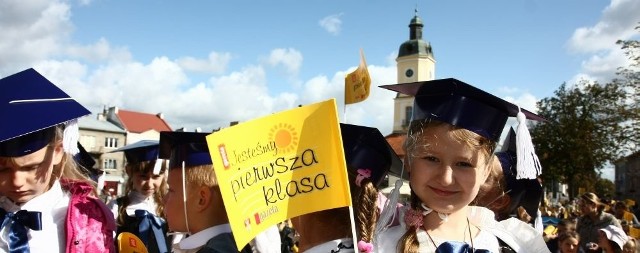 Na Rynek Kościuszki przyszło ponad 1000 pierwszoklasistów