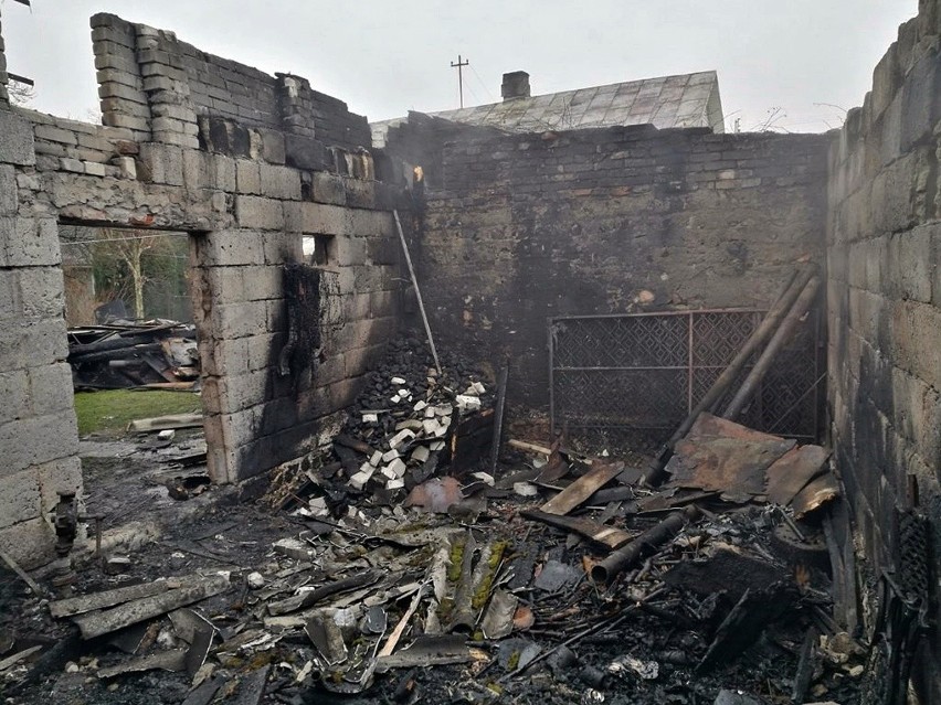 Terespol. Tragiczny pożar w Polatyczach. Nie żyje właściciel zabudowań