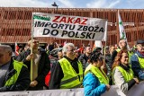 Protest pomorskich rolników w Gdańsku. Wśród haseł: Polska żywność to niepodległość 