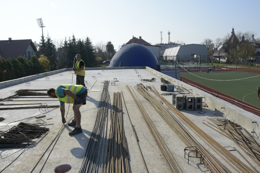 W Niepołomicach rośnie nowe obserwatorium [ZDJĘCIA]