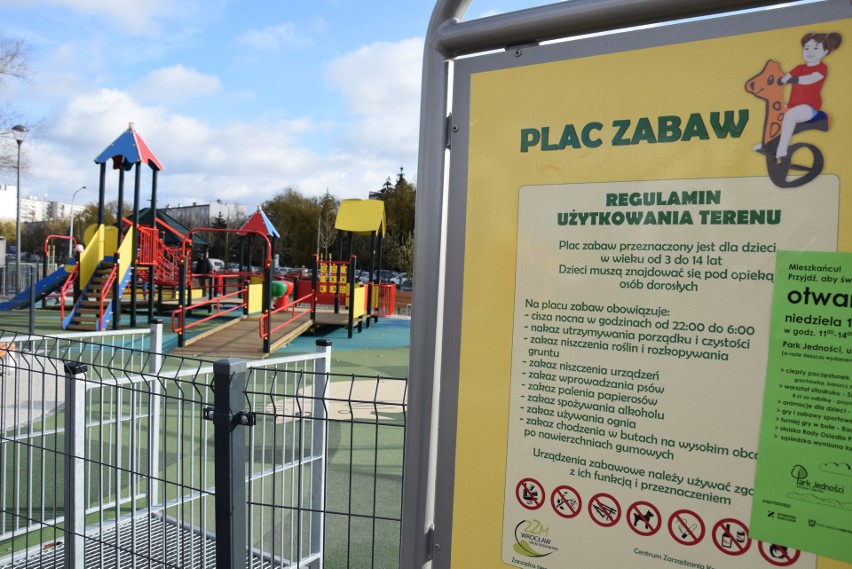 Dziś o godzinie 11.00 uroczyście otwarto Park Jedności na...