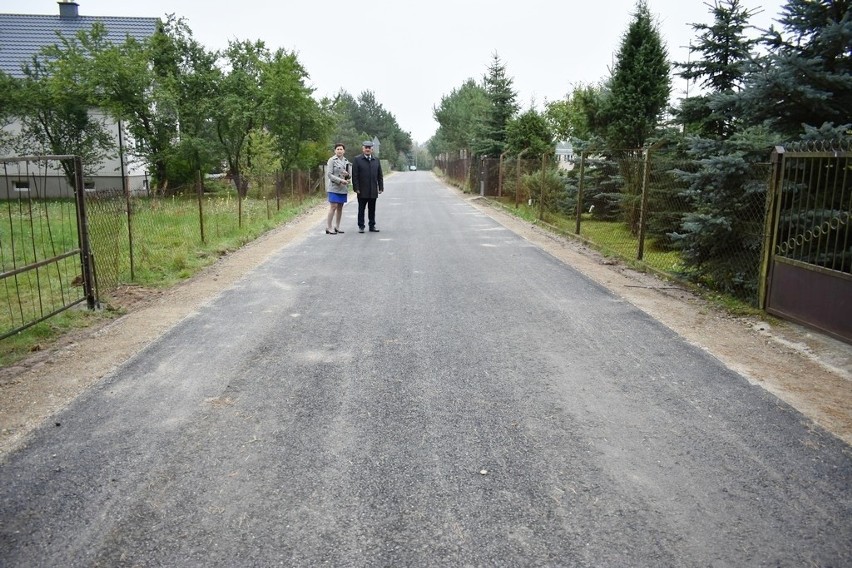 Budowa drogi w Nieznamierowicach na terenie gminy Rusinów została zakończona