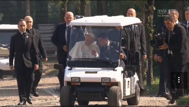 Papież Franciszek w Auschwitz Birkenau