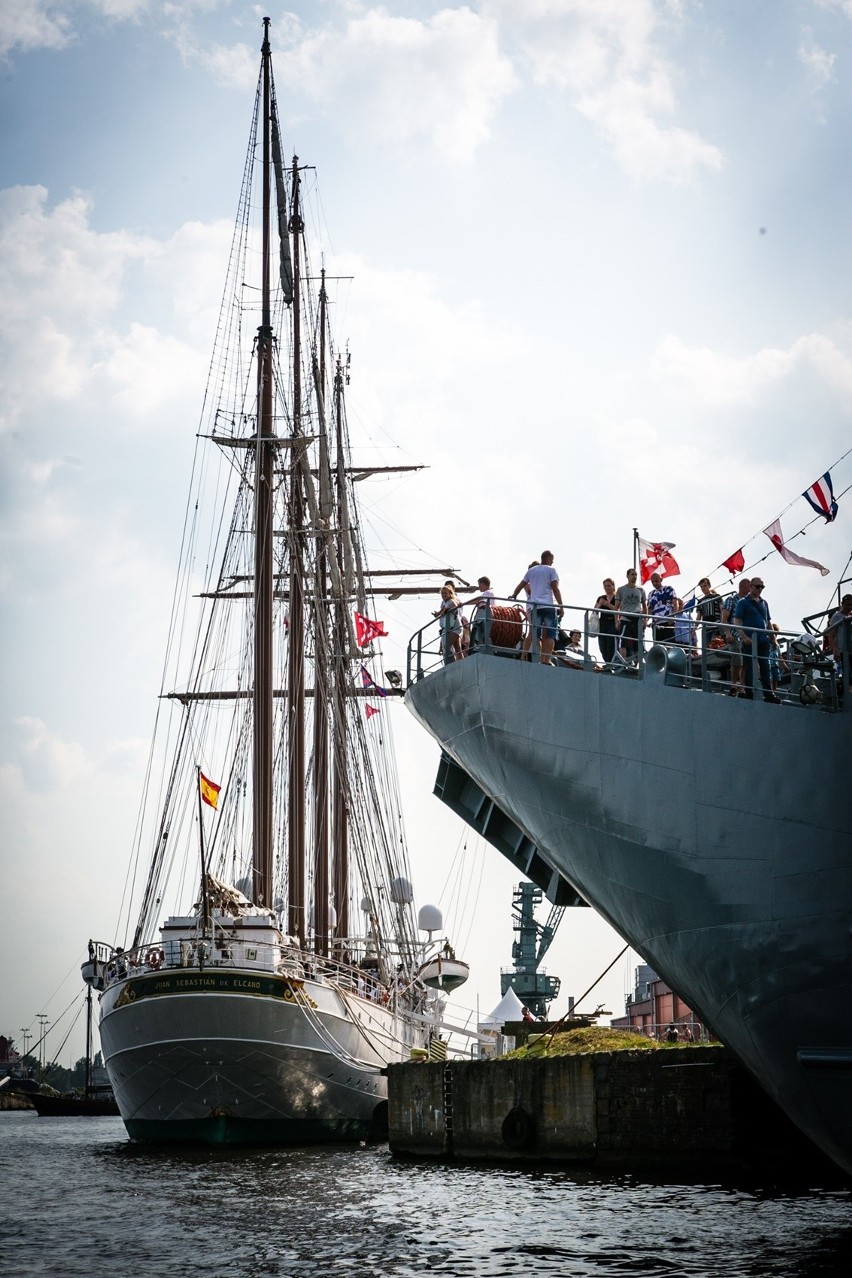 Tak wyglądają Dni Morza_Sail Szczecin 2019 od strony wody....