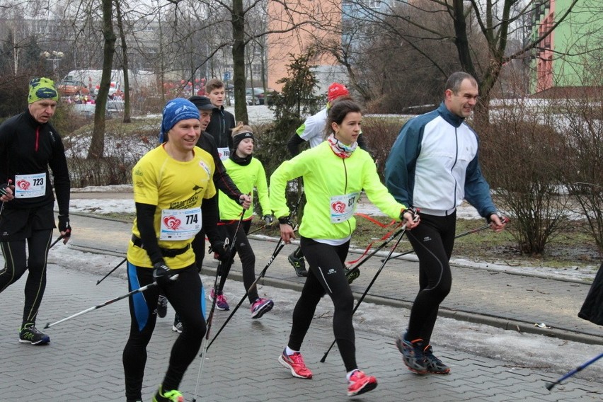 Bieg Walentynkowy 2017 w Dąbrowie Górniczej