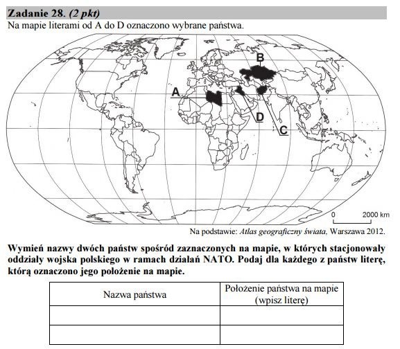 Stara matura 2016: GEOGRAFIA podstawowa [ODPOWIEDZI, ARKUSZ CKE]