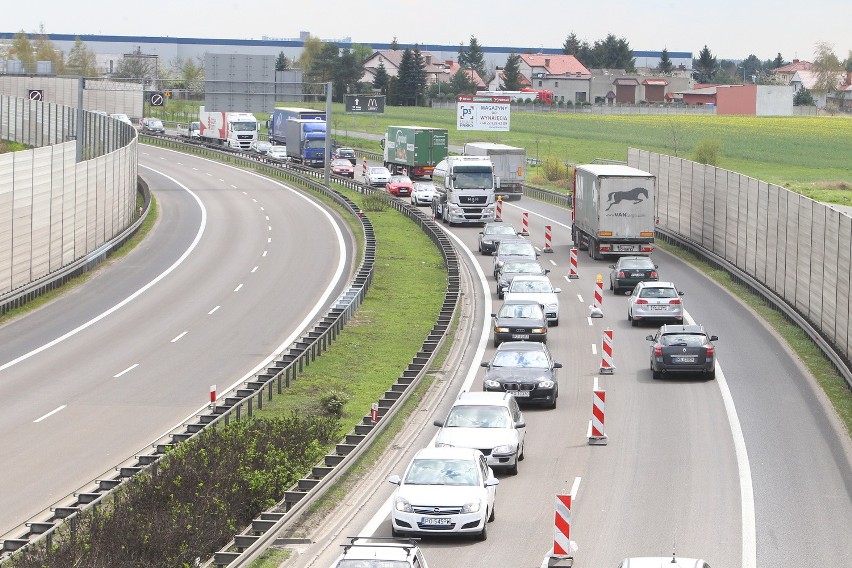 S11: Gigantyczne korki na trasie z Kórnika do Poznania