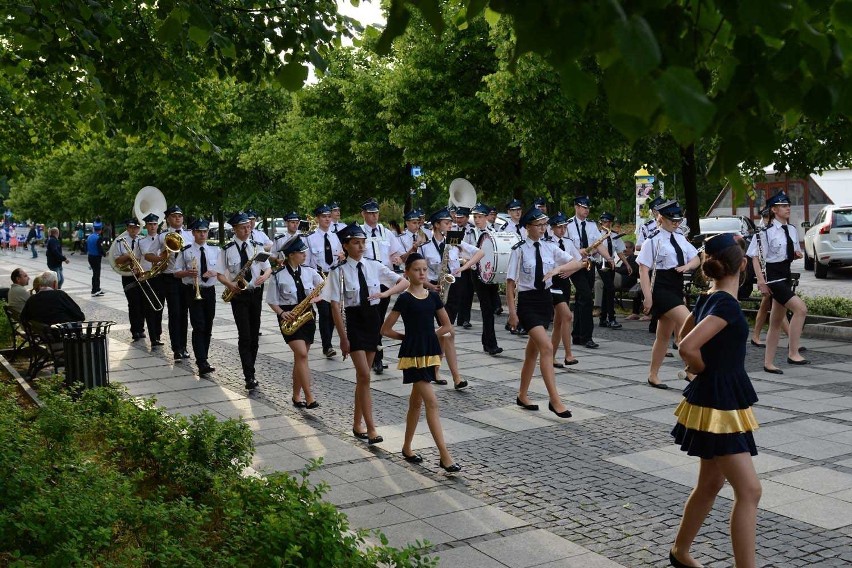 Parada orkiestr dętych OSP W Częstochowie