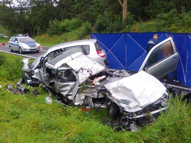 Jedna ofiara śmiertelna, a trzy inne osoby w tym dziecko przetransportowane do szpitala - to tragiczny finał wypadku, do którego doszło po południu w Buszkowie w powiecie bydgoskim. Droga krajowa nr 25 na wysokości 122 kilometra między Lucimiem a Buszkowem jest zablokowana.- Zgłoszenie otrzymaliśmy o godz. 16.30. Na miejsce wysłaliśmy cztery zastępy - mówi kapitan Łukasz Bagniewski z Komendy Miejskiej Państwowej Straży Pożarnej w Bydgoszczy. - W Buszkowie doszło do zderzenia dwóch aut osobowych. Na miejsce wezwano śmigłowiec Lotniczego Pogotowia Ratunkowego, lecz kobiety, kierującej seatem - mimo reanimacji - nie udało się uratować. Trzy osoby podróżujące renault scenic: kobieta, mężczyzna i dziecko zostały przewiezione do szpitala, ale ich życiu nic nie zagraża.Okoliczności wypadku wyjaśnia policja. W pobliżu miejsca wypadku droga jest zablokowana.Okoliczności wypadku wyjaśnia policja. - Ze wstępnych ustaleń wynika, że z nieznanych przyczyn seat ibiza zjechał na przeciwległy pas i zderzył się z renault scenic - mówi podkom. Przemysław Słomski z Zespołu Prasowego Komendanta Wojewódzkiego Policji w Bydgoszczy. - Śmierć  poniosła 31-letnia kobieta kierująca seatem. Być może pojazd wpadł w poślizg. W pobliżu miejsca wypadku droga jest zablokowana. Utrudnienia potrwają około dwóch godzin. Policja zorganizowała objazdy.Info z Polski - 7 września 2017 roku.