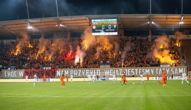 Stadion Zagłębia Lubin.