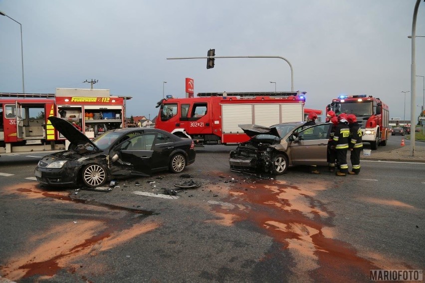 Wypadek na obwodnicy Opola. Cztery osoby ranne
