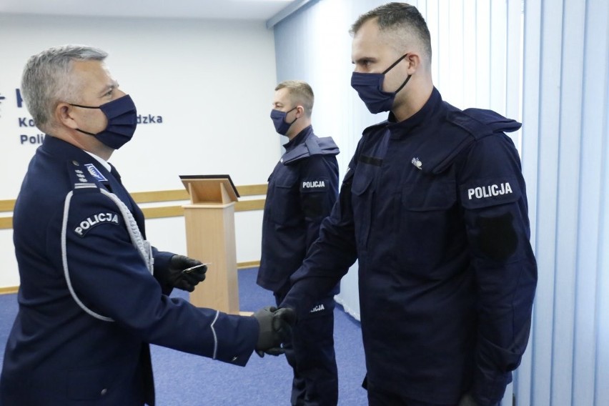 Nowi funkcjonariusze zasilą szeregi lubelskiej policji. 56 młodych policjantów wypowiedziało słowa roty ślubowania