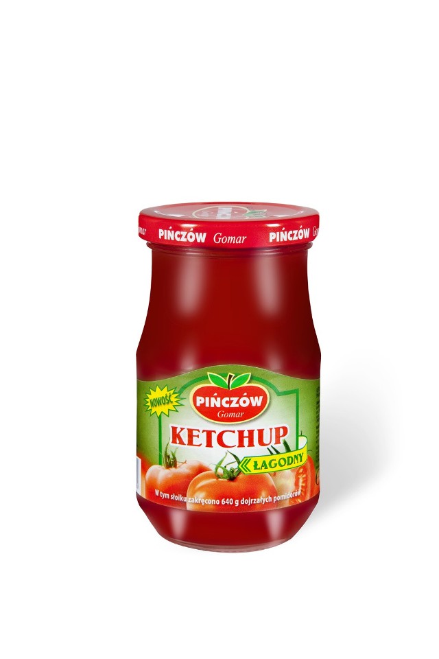 Zdrowy i smaczny Ketchup produkowany przez Gomar Pińczów to zdrowie zamknięte w słoiczku.