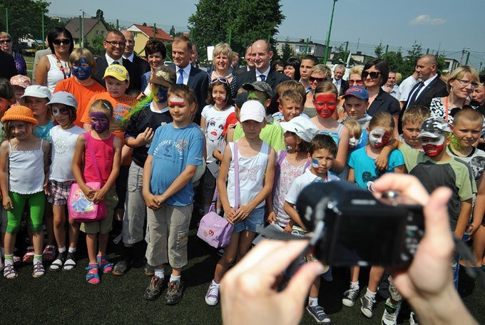 [zdjęcia] Premier otworzył Astro-bazę