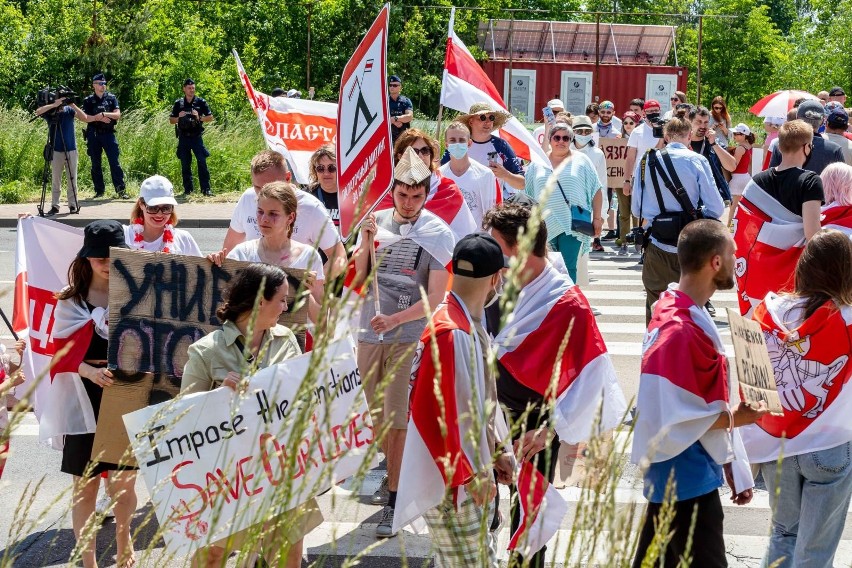 W sobotę Białorusini będą protestować na granicy. To jednak...