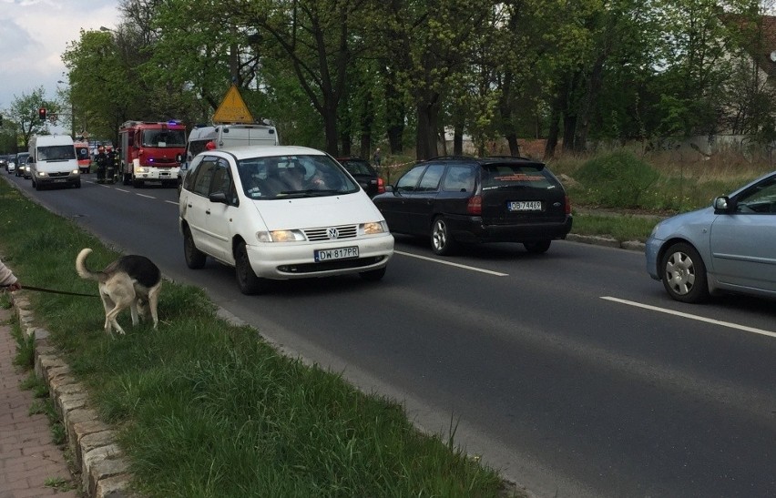 Wypadek na ulicy Opolskiej